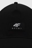 Кепка 4F колір чорний з аплікацією (3227262)