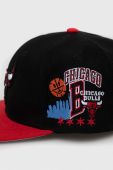 Кепка Mitchell&Ness Chicago Bulls колір чорний з аплікацією (3228375)
