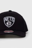 Кепка з домішкою вовни Mitchell&Ness Brooklyn Nets колір чорний з аплікацією (3228440)