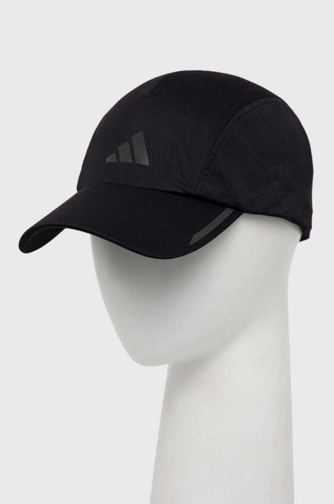 Кепка adidas Performance колір чорний з принтом (2923526)
