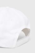 Бавовняна бейсболка Puma колір білий з аплікацією