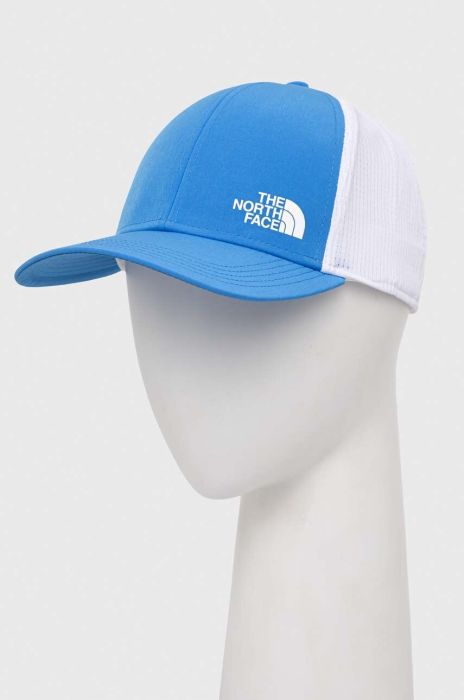 Кепка The North Face Trail Trucker 2.0 з принтом колір блакитний