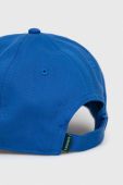 Бавовняна бейсболка Lacoste колір синій з аплікацією RK9871-HBP