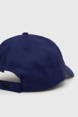 Бавовняна бейсболка United Colors of Benetton колір синій з аплікацією (3279010)