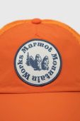 Кепка Marmot Alpine колір помаранчевий з аплікацією