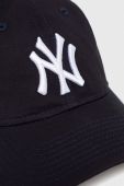 Бавовняна бейсболка New Era колір синій з аплікацією NEW YORK YANKEES (3155754)
