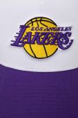 Кепка New Era колір білий з аплікацією LOS ANGELES LAKERS 60348857.WHITRPTRP-WHITRPTRP