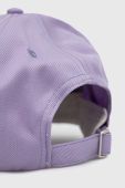 Кепка Icebreaker колір фіолетовий з аплікацією