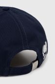 Бавовняна бейсболка Gant колір синій з аплікацією (3013482)