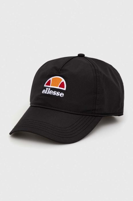 Кепка Ellesse колір чорний з аплікацією