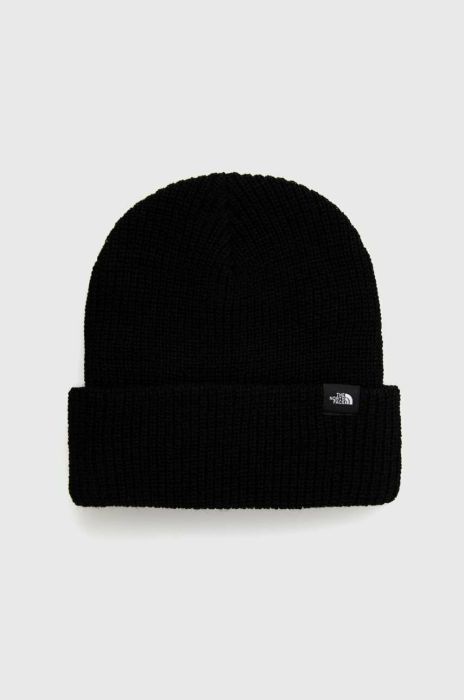 Шапка The North Face колір чорний з товстого трикотажу (3061410)