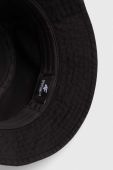 Бавовняний капелюх 4F колір чорний з бавовни