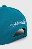 Кепка з домішкою вовни Mitchell&Ness Charlotte Hornets колір бірюзовий з аплікацією