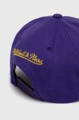 Кепка з домішкою вовни Mitchell&Ness Los Angeles Lakers колір фіолетовий з аплікацією (3287203)