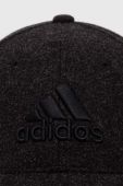 Кепка adidas Performance колір чорний з аплікацією (3320240)