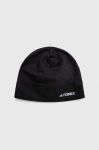 Шапка adidas TERREX колір чорний з тонкого трикотажу