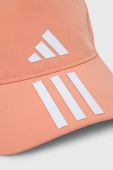 Кепка adidas Performance колір помаранчевий з принтом