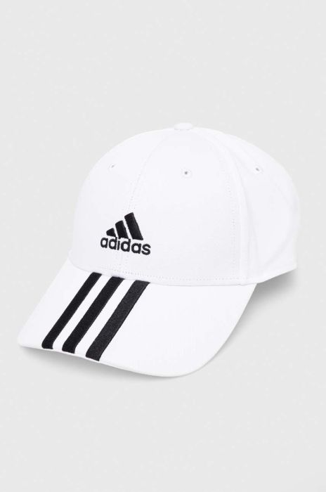 Кепка adidas Performance колір білий з аплікацією