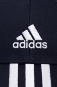 Кепка adidas Performance колір синій з аплікацією