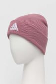 Шапка adidas Performance колір рожевий з товстого трикотажу (3373875)