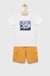 Дитячий бавовняний комплект Guess колір білий (3131540)