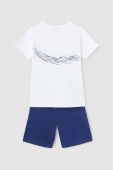 Дитячий бавовняний комплект Mayoral колір синій (2942717)