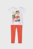 Дитячий бавовняний комплект Mayoral колір помаранчевий (2954006)