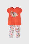 Дитячий бавовняний комплект Mayoral колір помаранчевий (2954110)