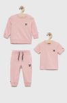 Комплект для немовлят Tommy Hilfiger колір рожевий (2876474)