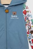 Дитячий бавовняний комплект Guess колір блакитний (2873797)