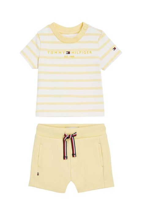 Комплект для немовлят Tommy Hilfiger колір жовтий