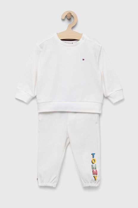 Cпортивний костюм для немовлят Tommy Hilfiger колір білий (3184944)
