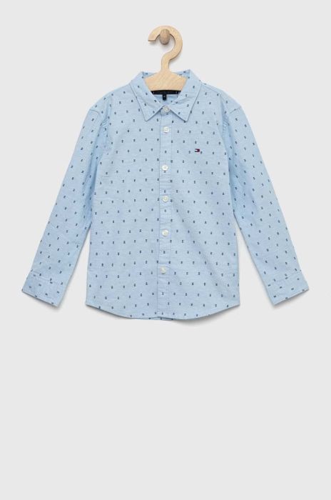 Дитяча сорочка Tommy Hilfiger колір блакитний (2890489)