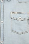 Дитяча джинсова сорочка Guess колір блакитний (3131584)