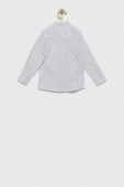 Дитяча бавовняна сорочка Birba&Trybeyond колір білий (3224474)