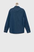 Дитяча джинсова сорочка Birba&Trybeyond колір блакитний (3219124)