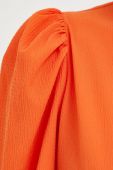 Блузка Notes du Nord жіноча колір помаранчевий однотонна