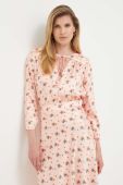 Блузка Notes du Nord Gladys жіноча колір рожевий візерунок