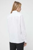 Сорочка Love Moschino жіноча колір білий regular класичний комір (3153114)