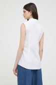 Сорочка Love Moschino жіноча колір білий regular класичний комір (3211173)