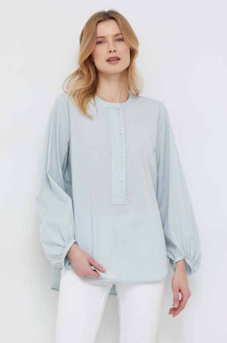 Блузка Dkny жіноча колір бірюзовий