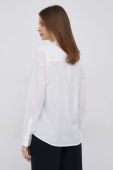 Бавовняна сорочка United Colors of Benetton жіноча колір білий regular класичний комір