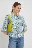 Сорочка Marc O'Polo DENIM жіноча relaxed класичний комір колір блакитний