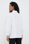 Сорочка Joop! жіноча колір білий relaxed класичний комір (3190851)