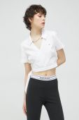 Бавовняна сорочка Tommy Jeans жіноча колір білий