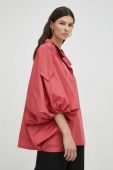 Блузка MMC STUDIO жіноча колір рожевий однотонна