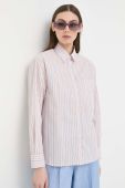 Бавовняна сорочка MAX&Co. жіноча regular класичний комір колір барвистий (3275071)