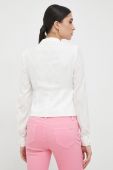 Сорочка Morgan жіноча колір білий regular класичний комір