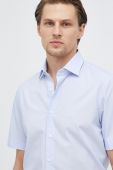 Сорочка Michael Kors чоловіча slim класичний комір колір блакитний (3044222)