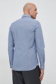 Бавовняна сорочка Tommy Hilfiger чоловіча regular комір button-down колір блакитний (2965004)